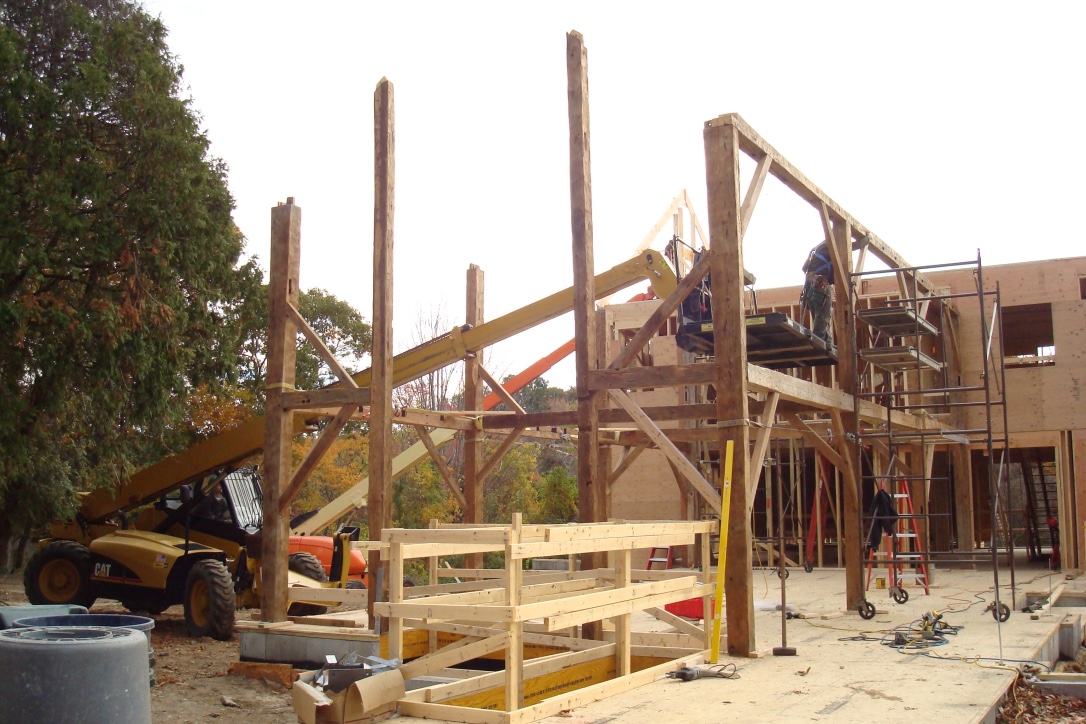 Antique Timber Frame, White River Junction, VT