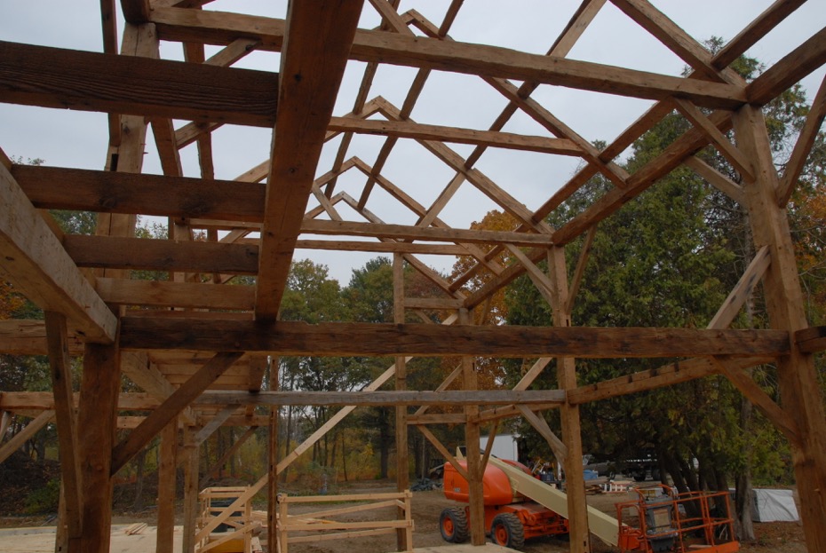 Antique Timber Frame, White River Junction, VT