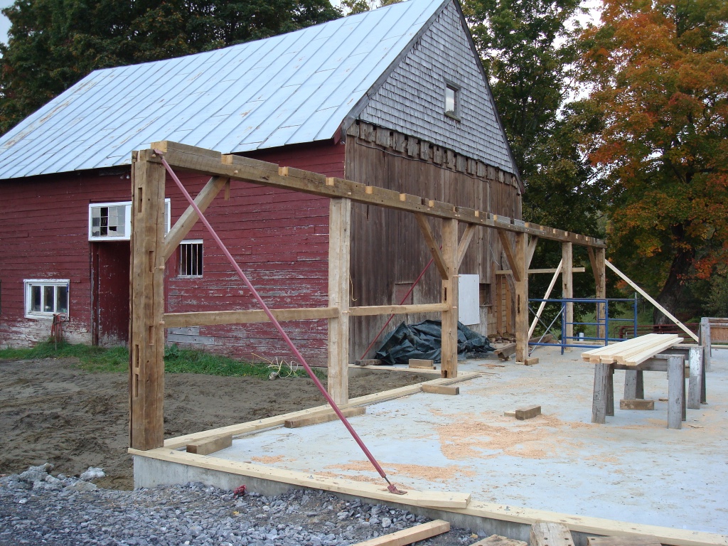 Antique Barn Restoration, Pomfret, VT