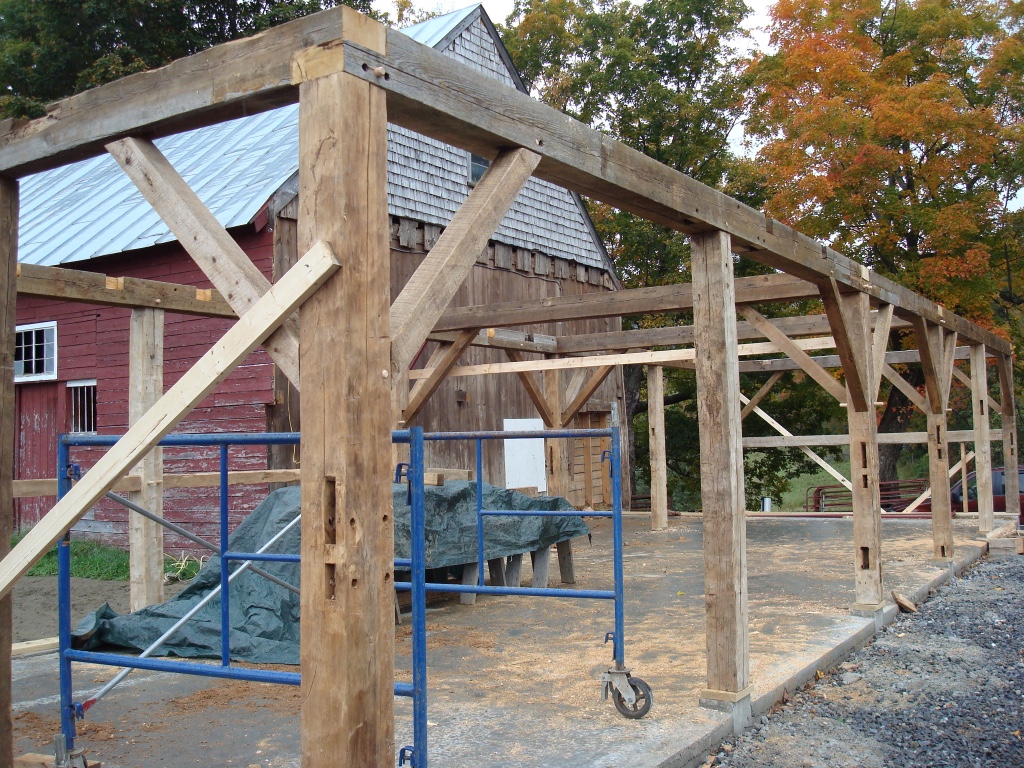 Antique Barn Restoration, Pomfret, VT