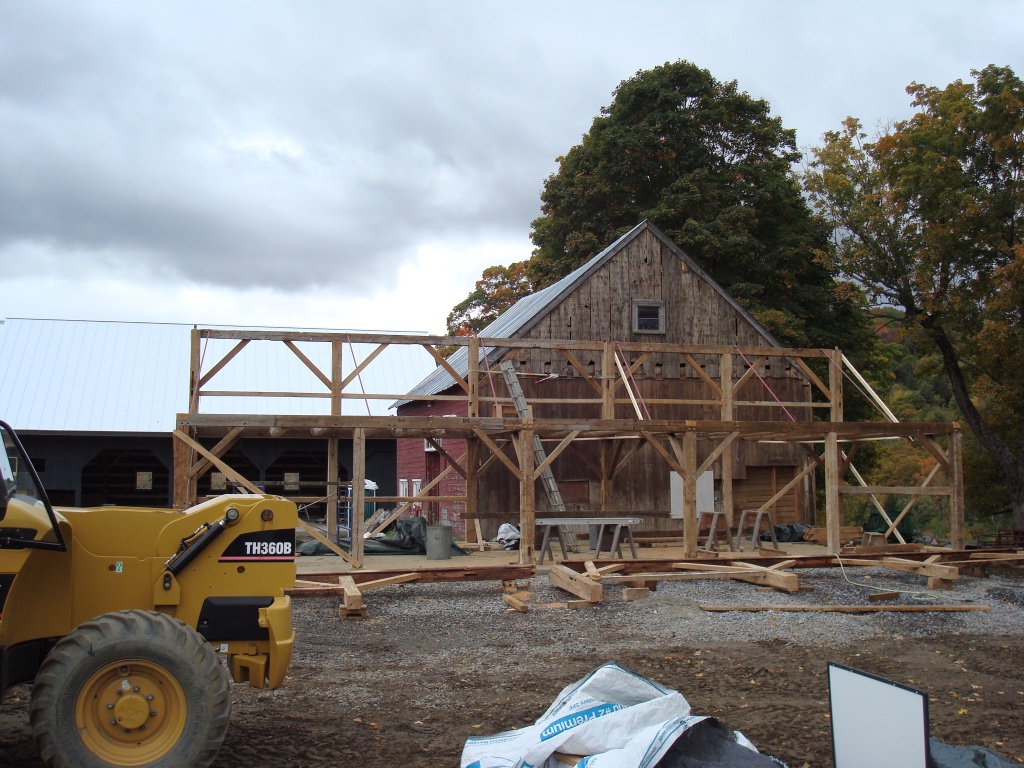 Antique Barn Restoration, Pomfret, VT