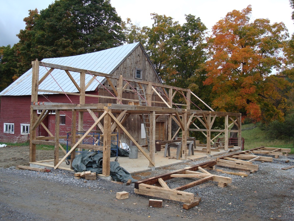 Antique Barn Restoration, Pomfret, VT