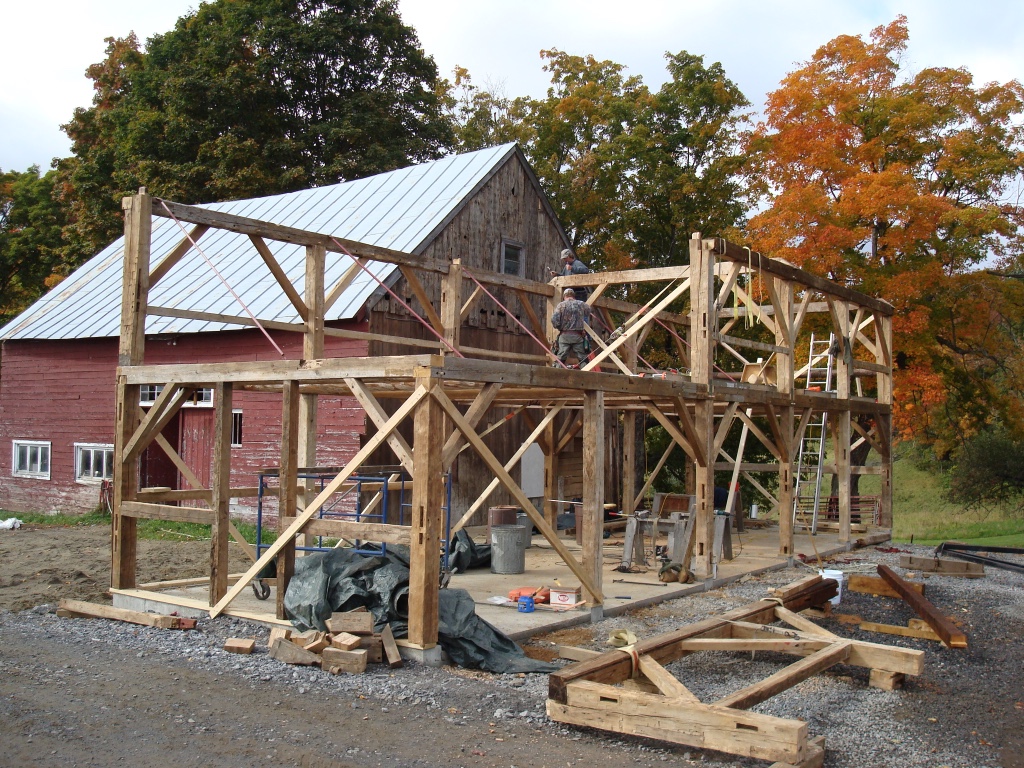 Antique Barn Restoration, Pomfret, VT