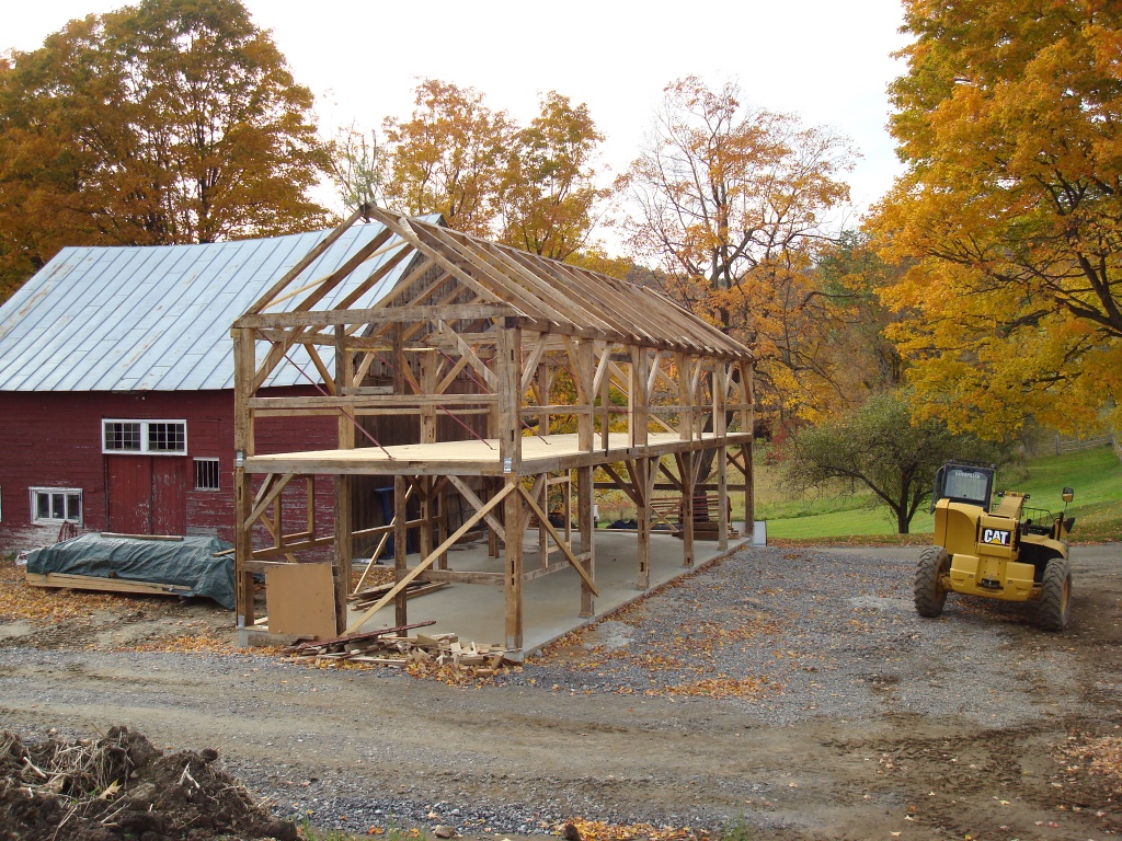 Antique Barn Restoration, Pomfret, VT