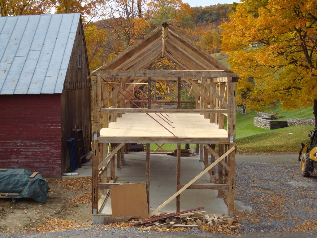 Antique Barn Restoration, Pomfret, VT