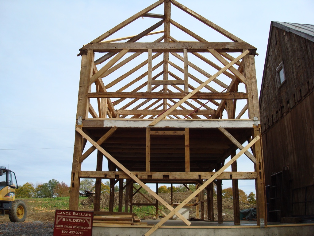 Antique Barn Restoration, Pomfret, VT