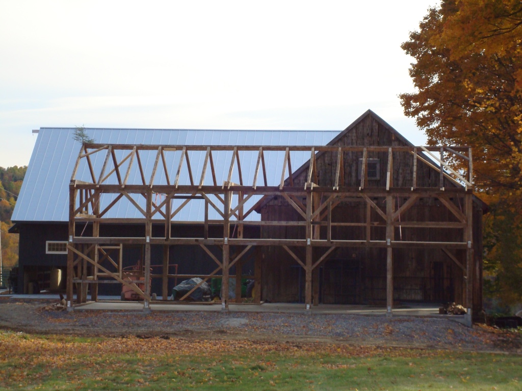 Antique Barn Restoration, Pomfret, VT