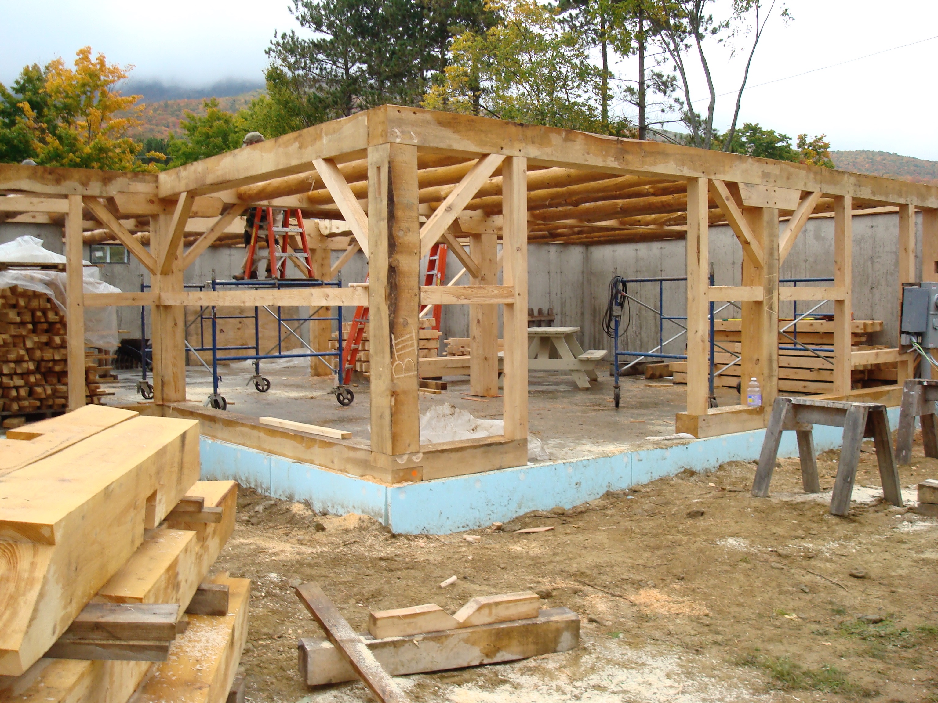 Timber Frame, Bristol, VT