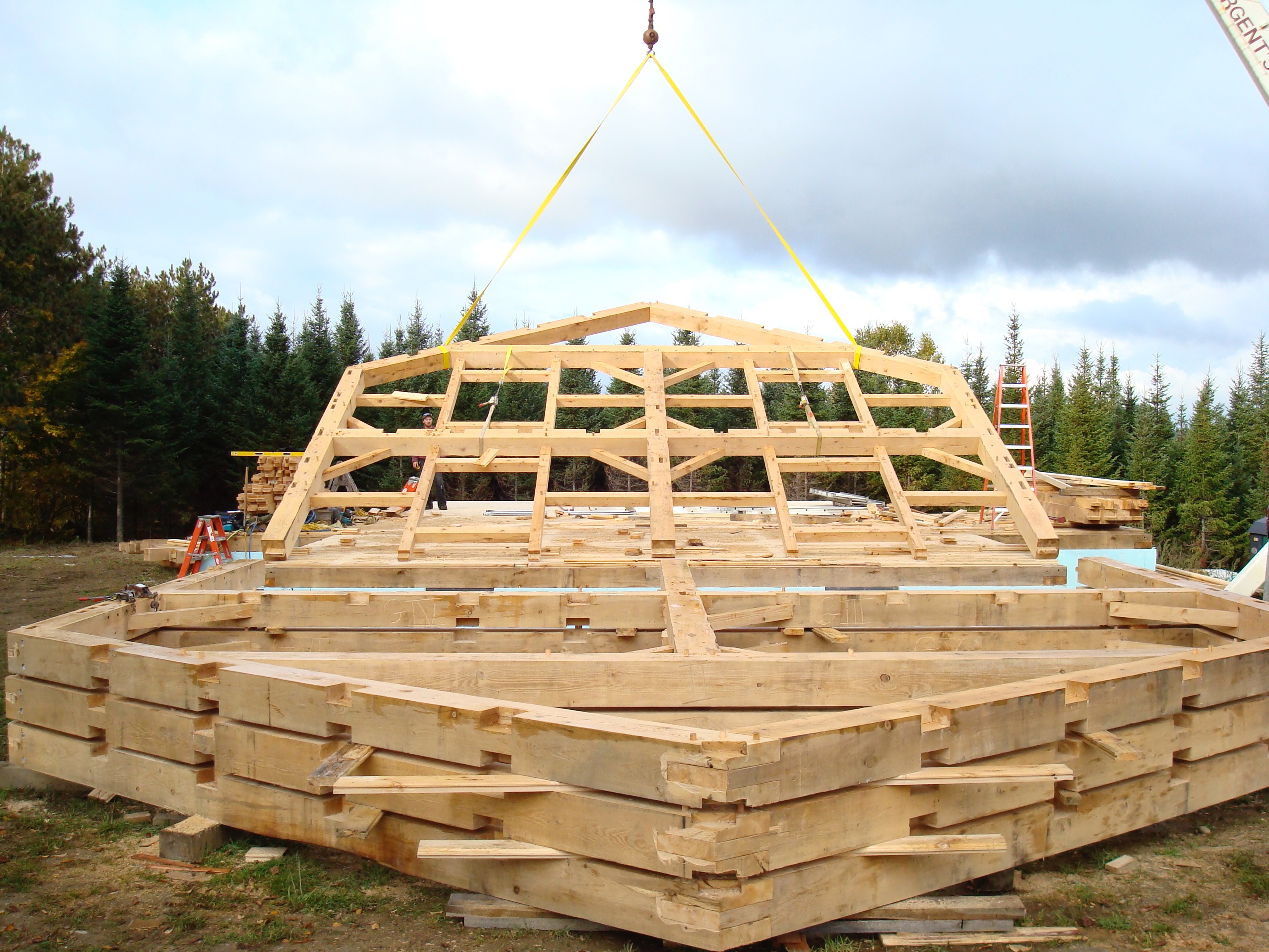 Timber Frame, Bristol, VT