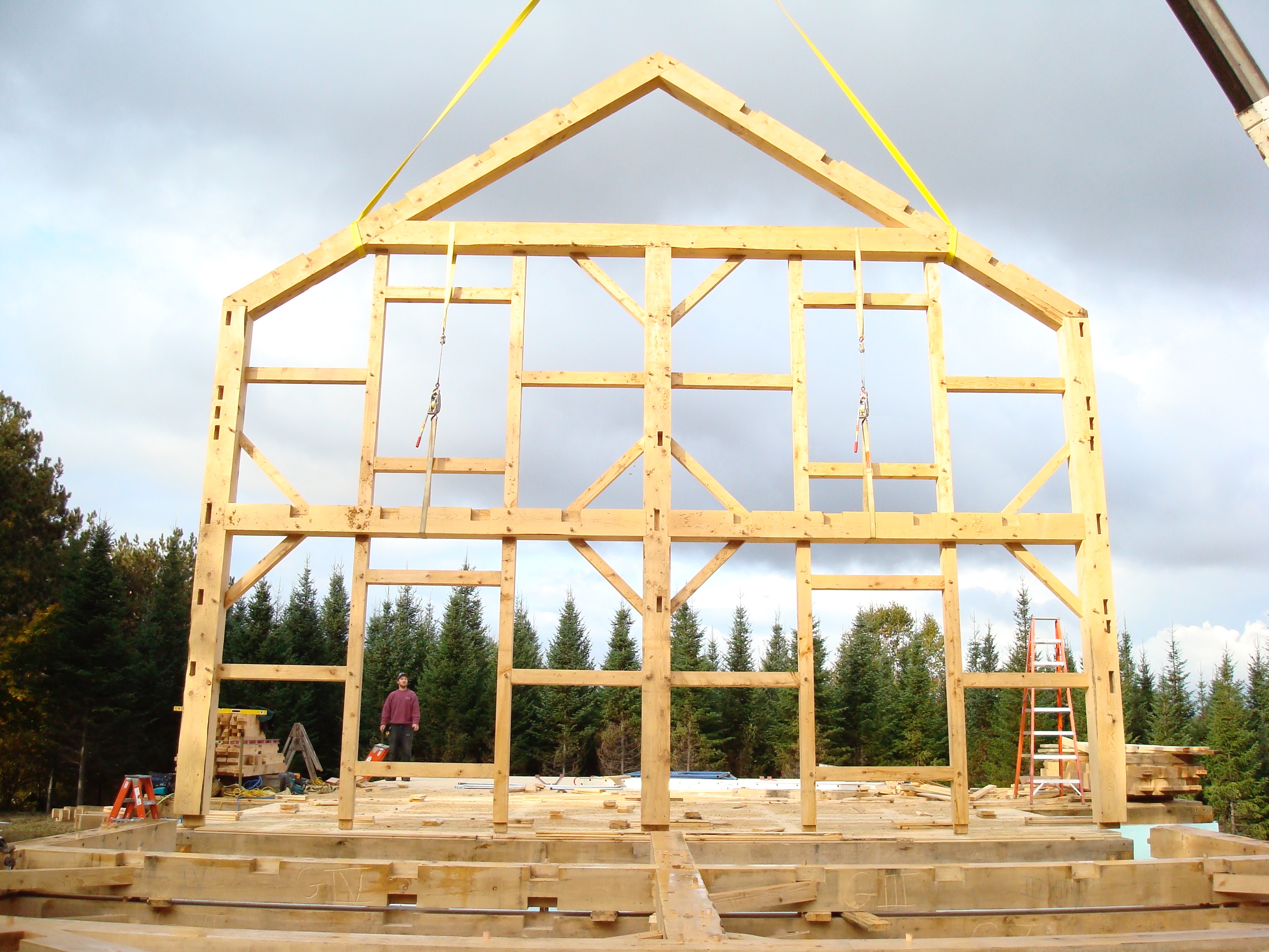 Timber Frame, Bristol, VT