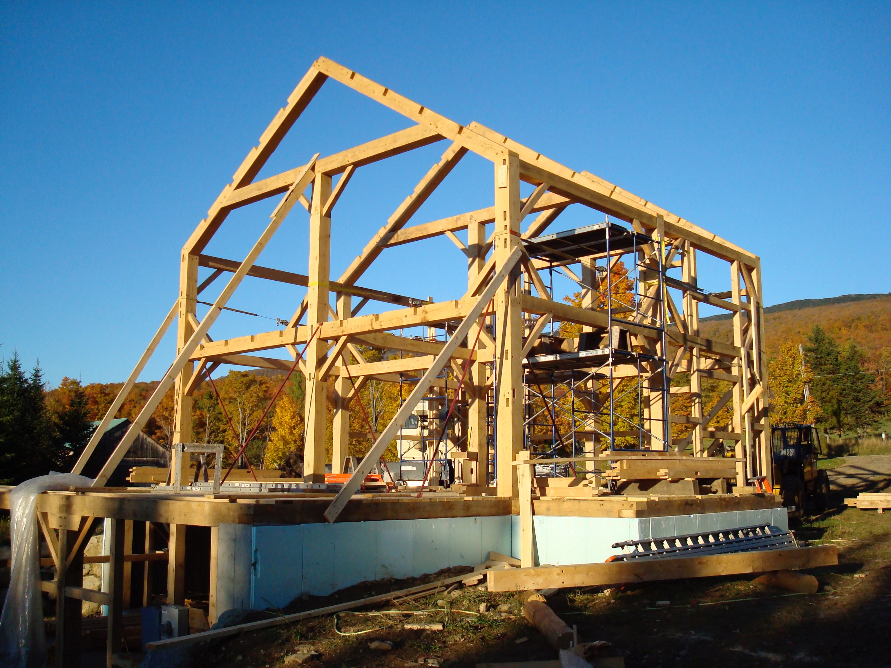 Timber Frame, Bristol, VT