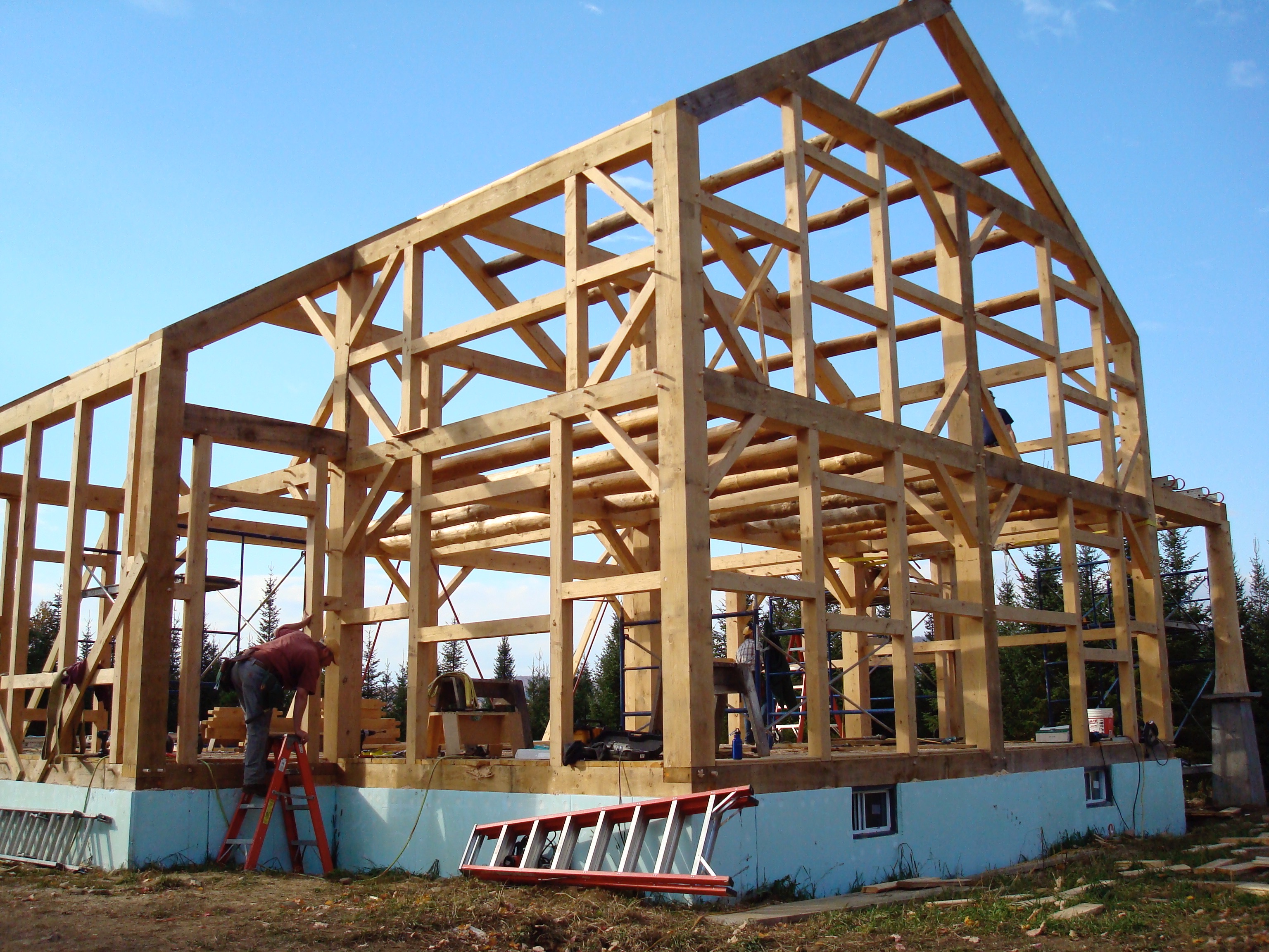 Timber Frame, Bristol, VT