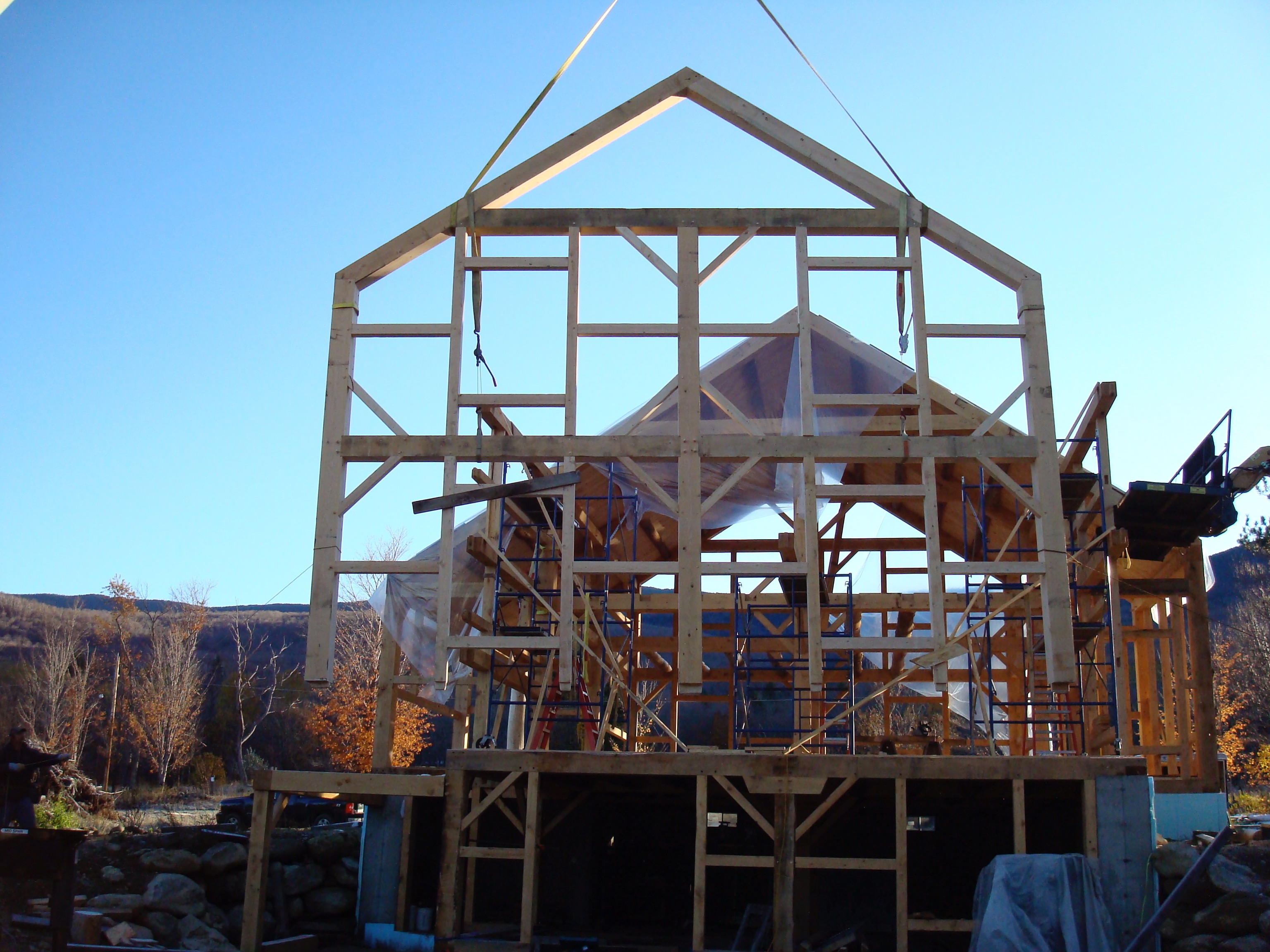 Timber Frame, Bristol, VT