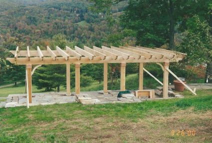 PAST - Garden Pergola, Bridgewater, Vermont 