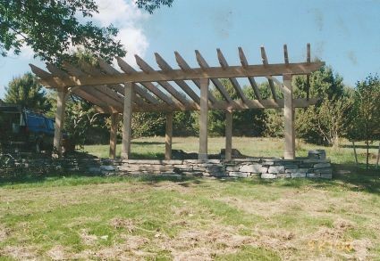 PAST - Garden Pergola, Bridgewater, Vermont 