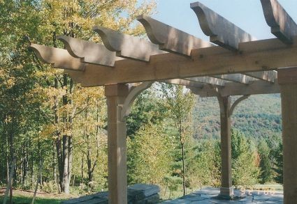 PAST - Garden Pergola, Bridgewater, Vermont 