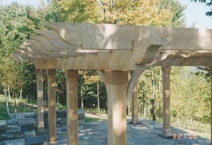 PAST - Garden Pergola, Bridgewater, Vermont 