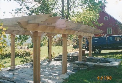 PAST - Garden Pergola, Bridgewater, Vermont 