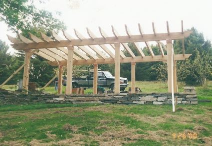 PAST - Garden Pergola, Bridgewater, Vermont 