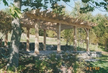 PAST - Garden Pergola, Bridgewater, Vermont 