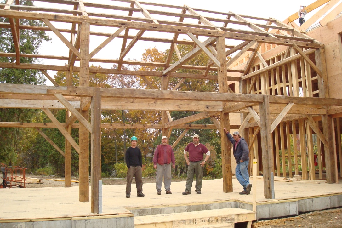 Antique Timber Frame, White River Junction, VT