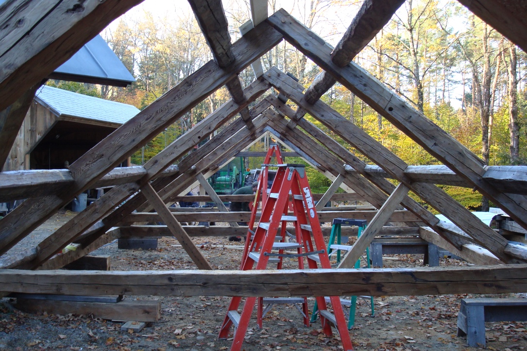 Antique Timber Frame, White River Junction, VT