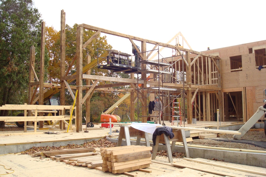 Antique Timber Frame, White River Junction, VT